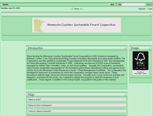 Tablet Screenshot of forestmanagement.co.beltrami.mn.us